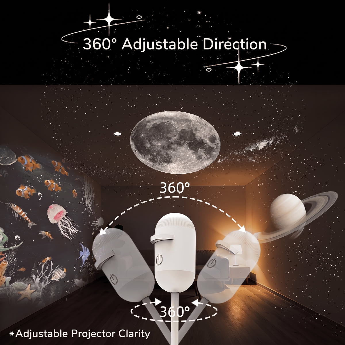 Dreamscape™ Galaxy Projector