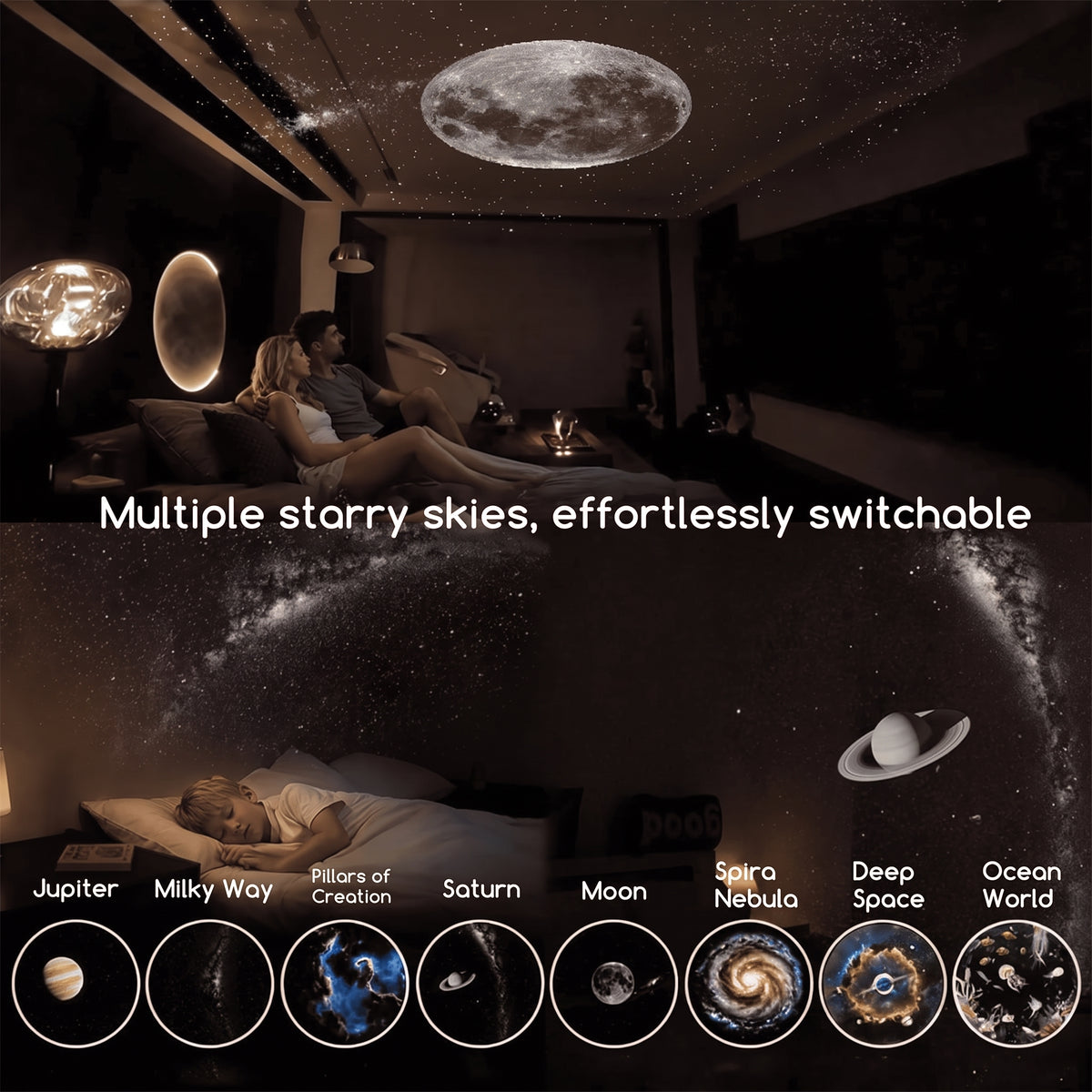 Dreamscape™ Galaxy Projector